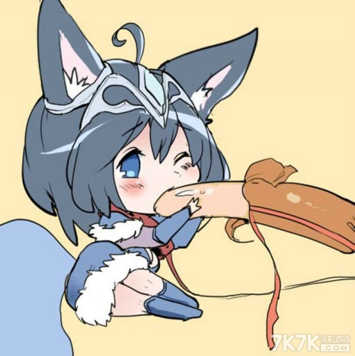 lol圆脸大眼呆萌头像没吃药感觉今天萌萌哒